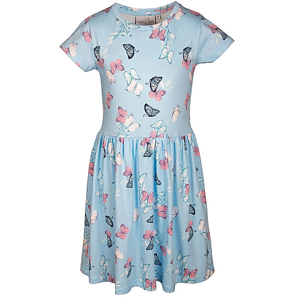 happy girls Kurzarm-Kleid SOMMERFALTER in light blue