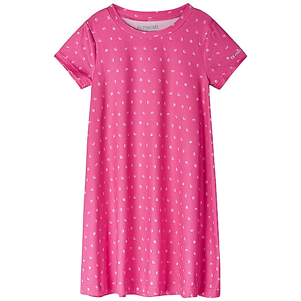 Reima Kurzarm-Kleid TUULIA in fuchsia pink