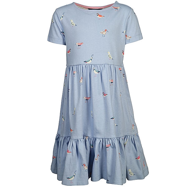 Tom Joule® Kurzarmkleid EVELYN - BIRDS gestreift in blau