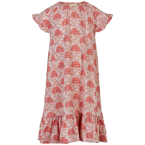 EN FANT Kurzarmkleid FLORALIE in peach whip