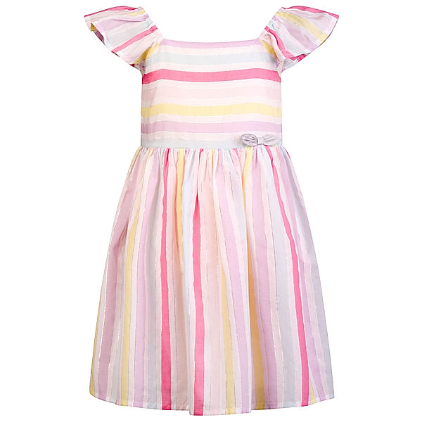 happy girls Kurzarmkleid HAPPY STRIPES in candy pink