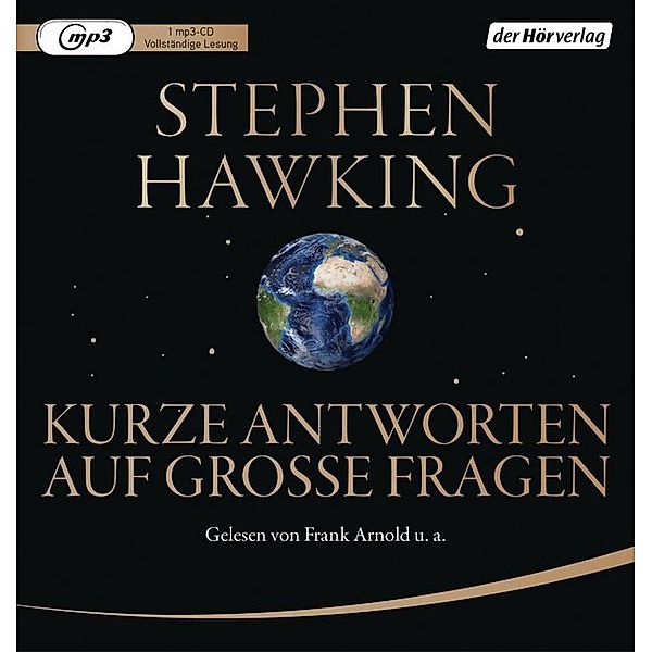 Kurze Antworten auf große Fragen,1 Audio-CD, 1 MP3, Stephen Hawking