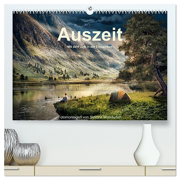 Kurze Auszeit (hochwertiger Premium Wandkalender 2025 DIN A2 quer), Kunstdruck in Hochglanz, Calvendo, Simone Wunderlich