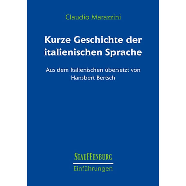 Kurze Geschichte der italienischen Sprache, Claudio Marazzini