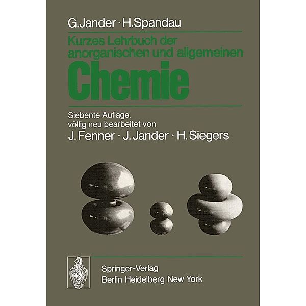 Kurzes Lehrbuch der anorganischen und allgemeinen Chemie, Gerhart Jander, Hans Spandau