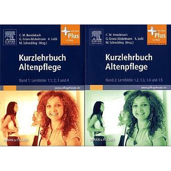 Kurzlehrbuch Altenpflege, 2 Bände, Gabriele Groos-Böckelmann, Andrea Loibl, Christine Maria Brendebach, MECHTHILD SCHRECKLING (HRSG).