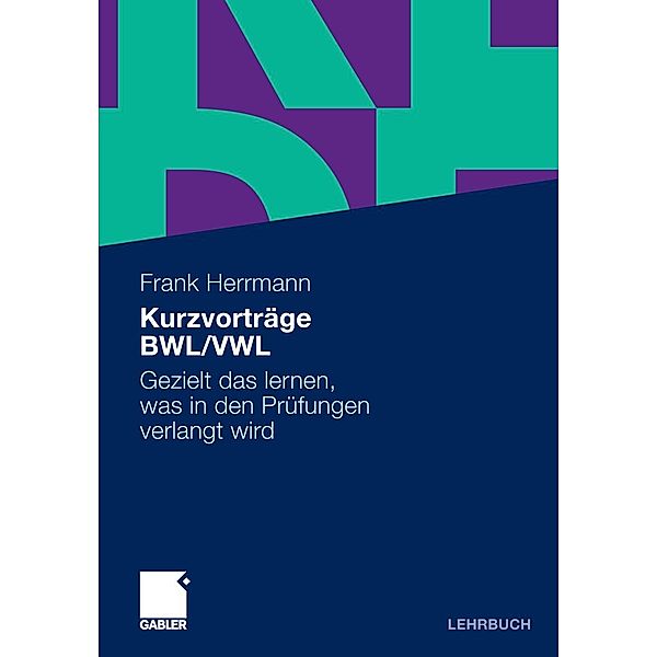 Kurzvorträge BWL/VWL, Frank Herrmann