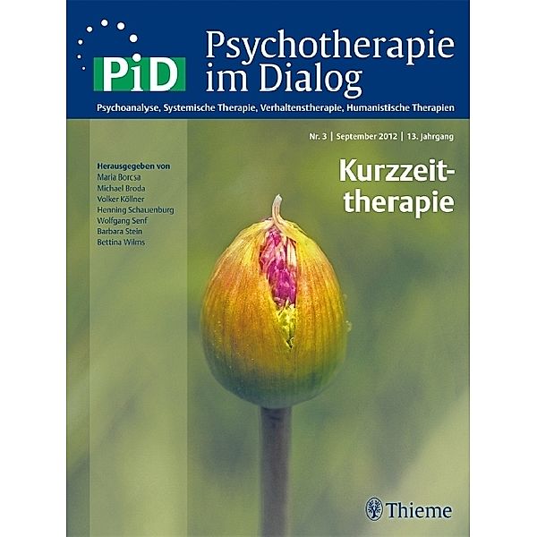 Kurzzeittherapie, Barbara Stein, Volker Köllner