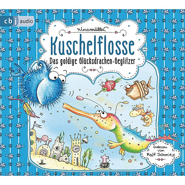 Kuschelflosse - 7 - Das goldige Glücksdrachen-Geglitzer, Nina Müller