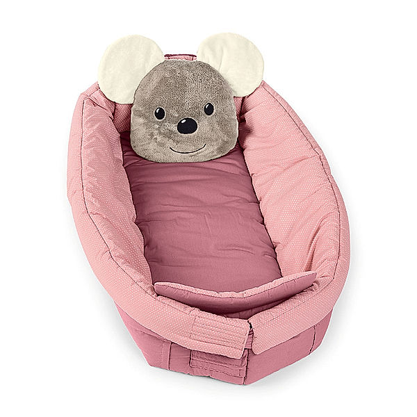 Sterntaler Kuschelnest MAUS MABEL (100x125) in rosa