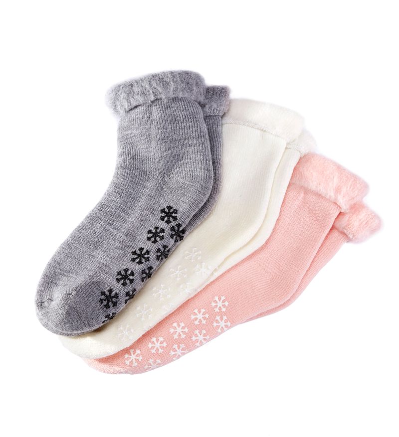 Kuschelsocken Antirutsch, 3er-Set Grösse: 39-42 | Weltbild.ch