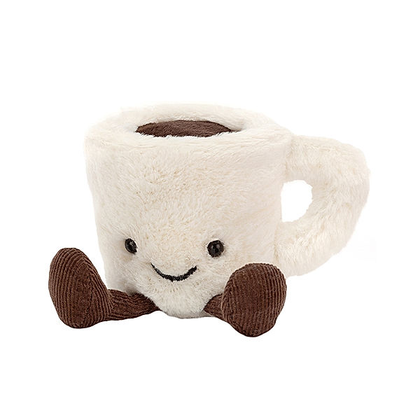 Jellycat Kuscheltier AMUSEABLE ESPRESSO CUP (10cm) in weiß