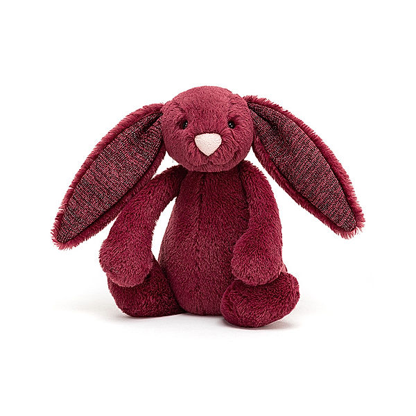 Jellycat Kuscheltier BASHFUL SPARKLY CASSIS BUNNY (18cm)