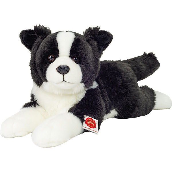 Hermann Teddy Kuscheltier BORDER COLLIE (45cm) liegend