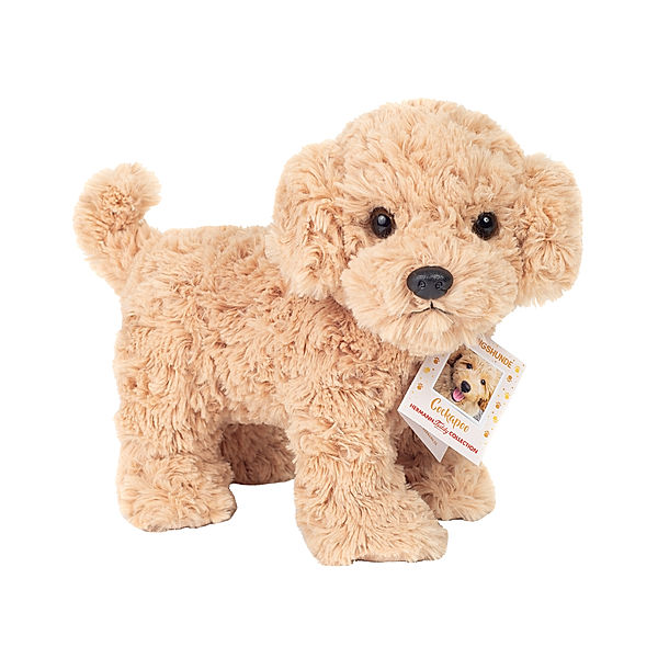 Hermann Teddy Kuscheltier COCKAPOO (23 cm) stehend in hellbraun