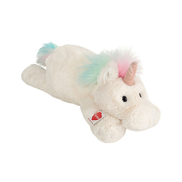 Hermann Teddy Kuscheltier EINHORN ENYA (50 cm) in weiß