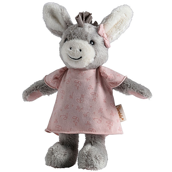 Sterntaler Kuscheltier EMMI GIRL BLÜMCHENKLEID (20cm) in zartrosa