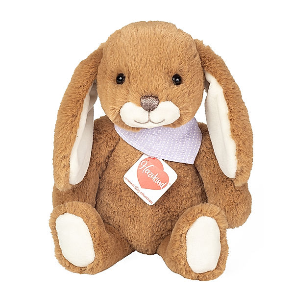 Hermann Teddy Kuscheltier HASE BETTY (28 cm) in braun