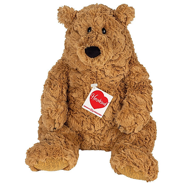 Hermann Teddy Kuscheltier HERZEKIND BRAUNBÄR HOWARD (34cm) in braun