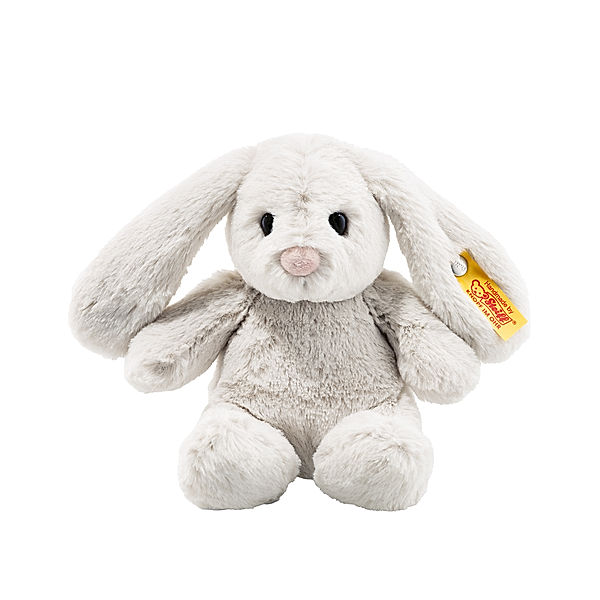 Steiff Kuscheltier HOPPIE HASE (18cm) in hellgrau