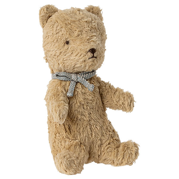 Maileg Kuscheltier MY FIRST TEDDY (19 cm) in hellblau/beige