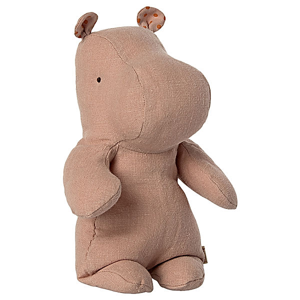 Maileg Kuscheltier SAFARI FRIENDS - NILPFERD (22 cm) in rosa