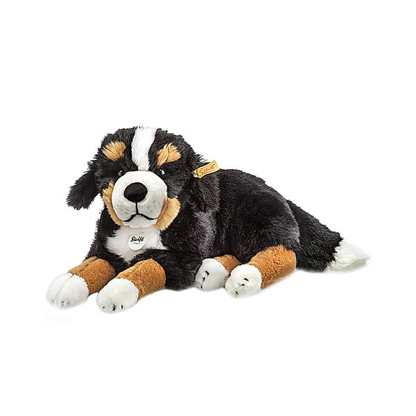 Steiff Kuscheltier SENNI Berner Sennenhund (45 cm) in schwarz/braun