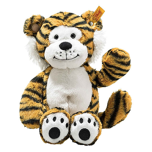 Steiff Kuscheltier SOFT CUDDLY FRIENDS TONI TIGER (30cm) in orange