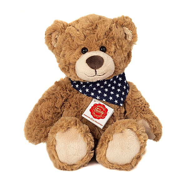 Hermann Teddy Kuscheltier TEDDY RUFUS (30cm) in braun