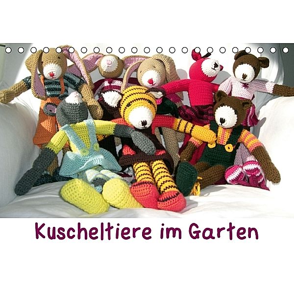 Kuscheltiere im Garten (Tischkalender 2014 DIN A5 quer), Annette Kunow