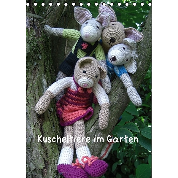 Kuscheltiere im Garten (Tischkalender 2014 DIN A5 hoch), Annette Kunow