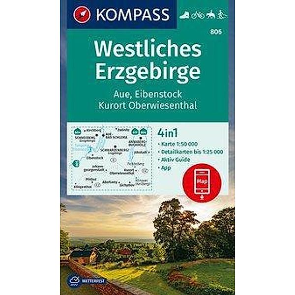 KV WK 806 Westliches Erzgebirge/Aue/Eibenstock/Kurort Oberwiesenthal