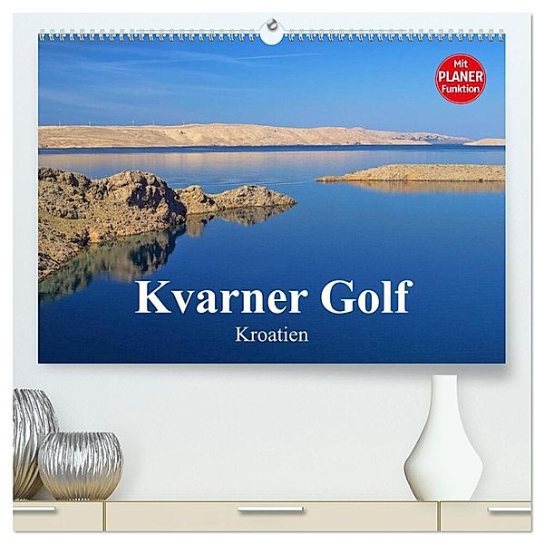 Kvarner Golf - Kroatien (hochwertiger Premium Wandkalender 2024 DIN A2 quer), Kunstdruck in Hochglanz, LianeM