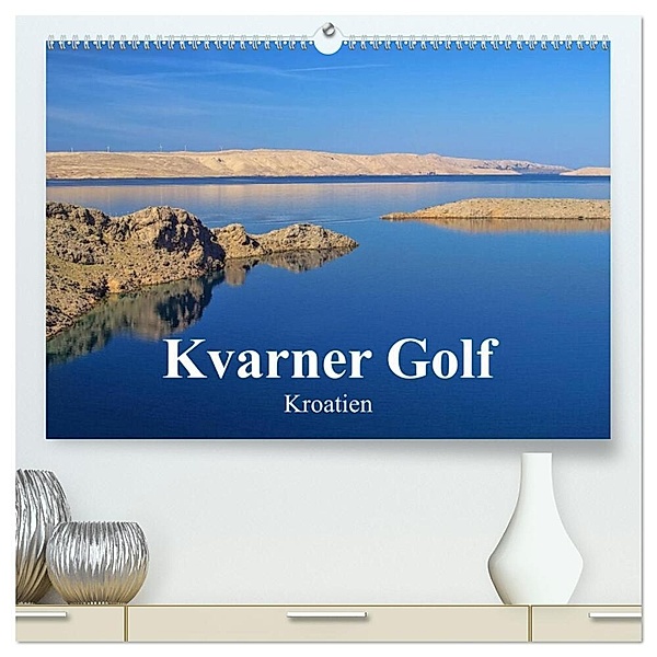 Kvarner Golf - Kroatien (hochwertiger Premium Wandkalender 2024 DIN A2 quer), Kunstdruck in Hochglanz, LianeM