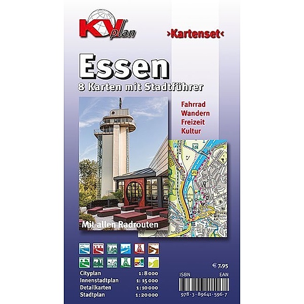 KVplan Kombi Essen, 8 Bl. u. Stadtführer, Sascha René Tacken