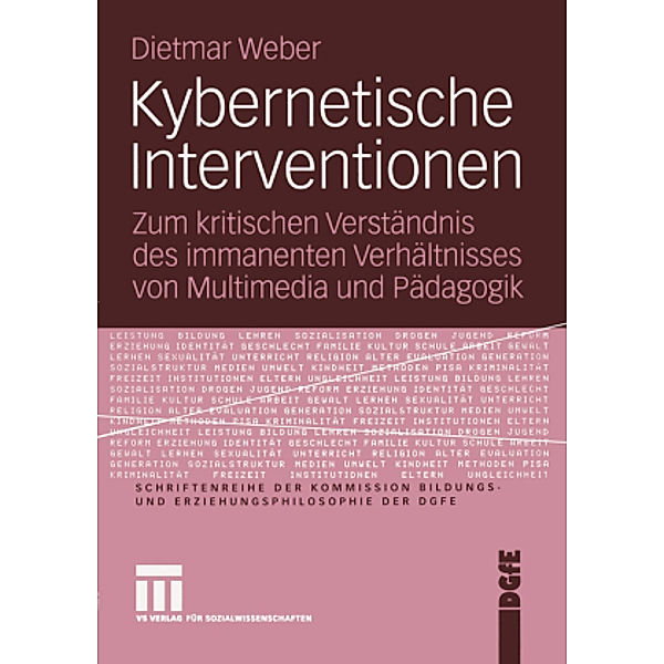 Kybernetische Interventionen, Dietmar Weber