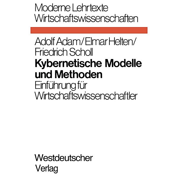 Kybernetische Modelle und Methoden, Adolf Adam