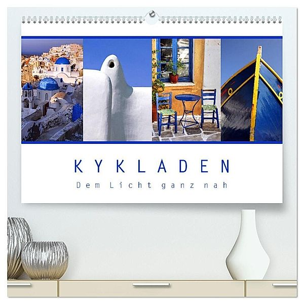 KYKLADEN Dem Licht ganz nah (hochwertiger Premium Wandkalender 2024 DIN A2 quer), Kunstdruck in Hochglanz, Christian Dehnicke