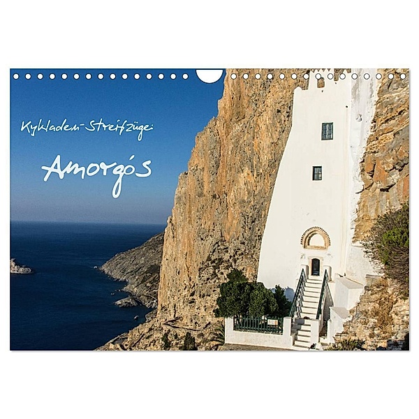 Kykladen-Streifzüge: Amorgós (Wandkalender 2024 DIN A4 quer), CALVENDO Monatskalender, Henning Blume