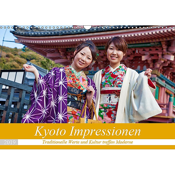 Kyoto Impressionen (Wandkalender 2019 DIN A3 quer), Michael Kurz