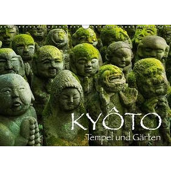 Kyoto - Tempel und Gärten (Wandkalender 2015 DIN A3 quer), Jan Christopher Becke