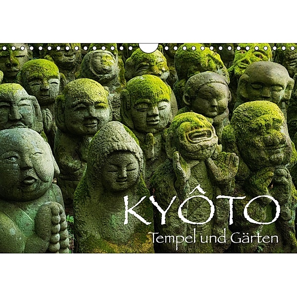 Kyoto - Tempel und Gärten (Wandkalender 2018 DIN A4 quer), Jan Christopher Becke