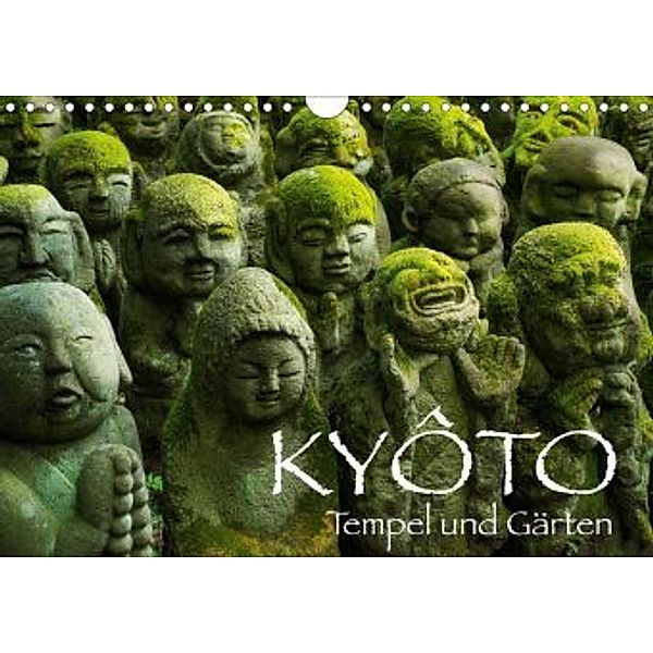 Kyoto - Tempel und Gärten (Wandkalender 2021 DIN A4 quer), Jan Christopher Becke