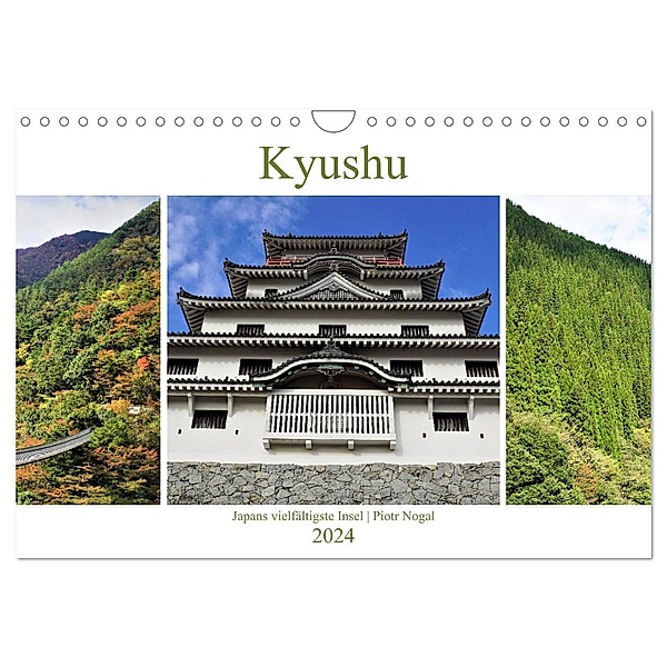 Kyushu - Japans vielfältigste Insel (Wandkalender 2024 DIN A4 quer), CALVENDO Monatskalender, Piotr Nogal