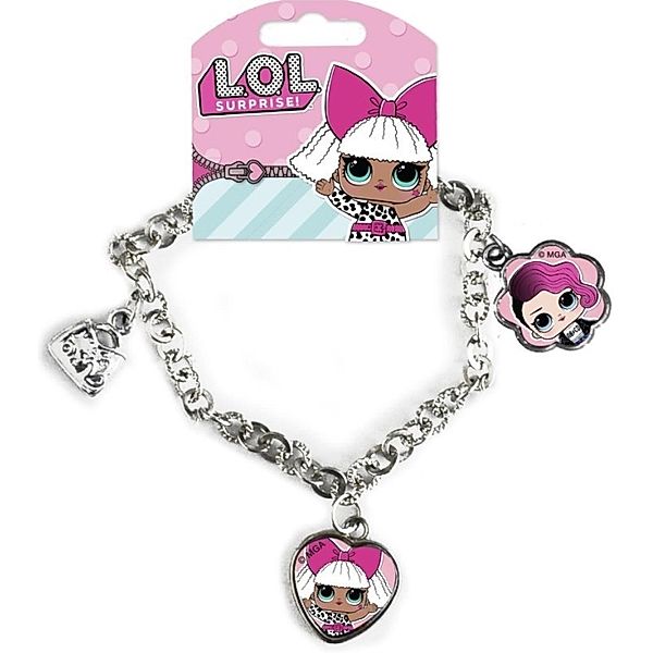 L.O.L Surprise Armband, mit 3 Charms