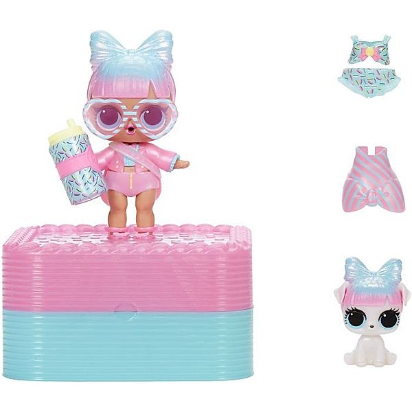 MGA Entertainment L.O.L. Surprise Deluxe Present Surprise- Pink