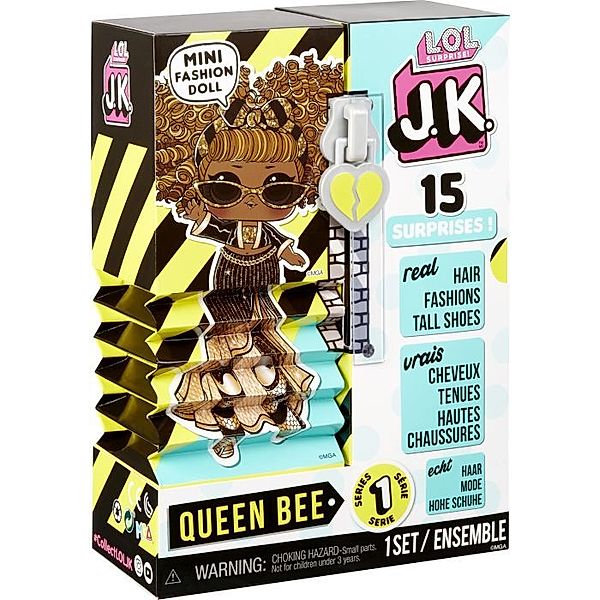 MGA Entertainment L.O.L. Surprise J.K. Doll- Queen Bee