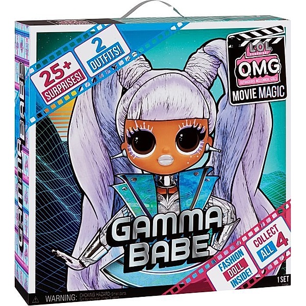 MGA Entertainment L.O.L. Surprise OMG Movie Magic Doll- Gamma Babe