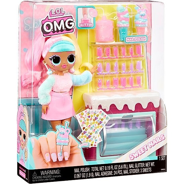 MGA Entertainment L.O.L. Surprise OMG Sweet Nails™ - Candylicious Sprinkles Shop