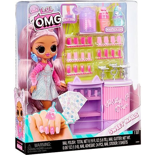 MGA Entertainment L.O.L. Surprise OMG Sweet Nails™ - Kitty K Café